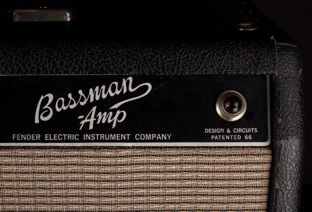 Pre Owned 1965 Fender Bassman Head and Matching 2x12 Cab