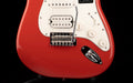 Fender Limited Edition Deluxe Player Strat HSS Fiesta Red Electric Guitar With Matching Headcap