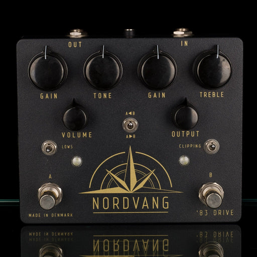 Used Nordvang '83 Drive Overdrive Guitar Effect Pedal With Box