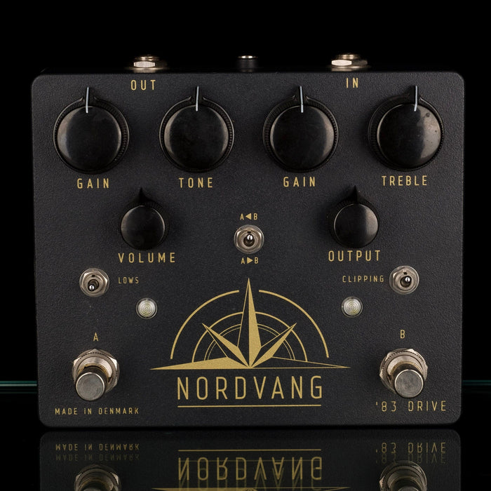 Used Nordvang '83 Drive Overdrive Guitar Effect Pedal With Box