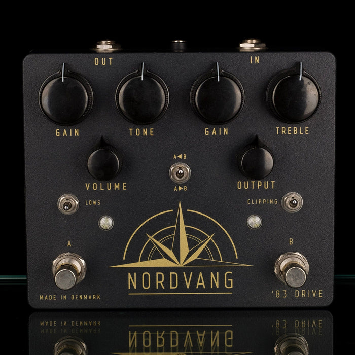 nordvang pedal Used Nordvang '83 Drive V2 Overdrive Guitar Effect Pedal With Box — Truetone Music