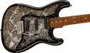 DISC - Fender Limited Edition Black Paisley Stratocaster Electric Guitar With Gig Bag