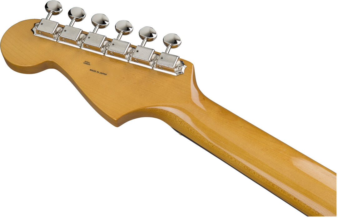 DISC - Fender Traditional '60s Jazzmaster Rosewood Fingerboard Blue Floral Made in Japan MIJ