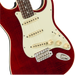 DISC - Fender Limited Edition Aerodyne Classic Stratocaster Flame Maple Top Rosewood Fingerboard Crimson Red Transparent with Gig Bag