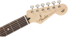DISC - Fender Limited Edition Aerodyne Classic Stratocaster Flame Maple Top Rosewood Fingerboard Crimson Red Transparent with Gig Bag