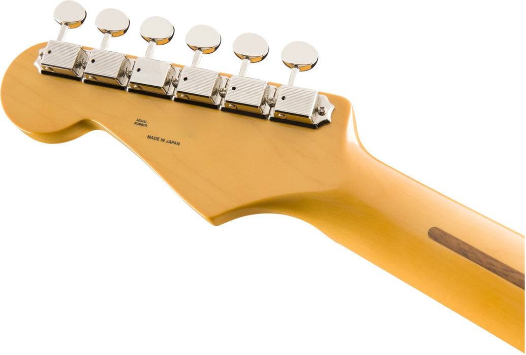 DISC - Fender Limited Edition FSR Traditional 50s Stratocaster Maple Inca Silver Shoreline Gold Stripes