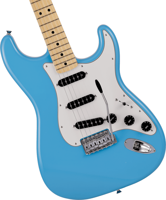 Fender Made in Japan Limited International Color Stratocaster Maple Fingerboard Maui Blue Electric Guitar With Gig Bag