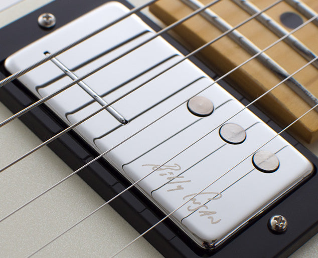 Reverend Billy Corgan Signature Maple Neck & Fingerboard Electric Guitar Satin Silver Burst