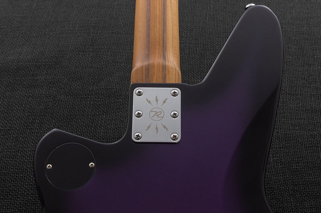 Reverend Triad Triple Pickup Electric Bass Guitar Purple Burst