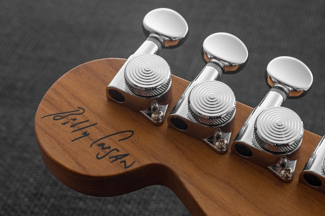 Reverend Billy Corgan Signature Maple Neck & Fingerboard Electric Guitar Satin Silver Burst
