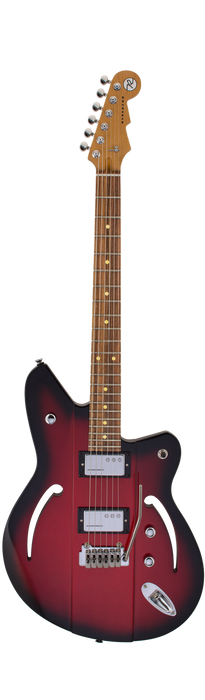 Reverend Airsonic W Roasted Maple Neck Metallic Red Burst