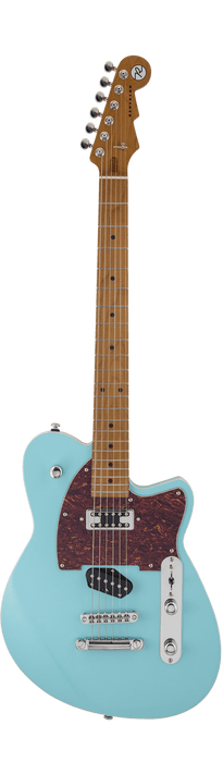 Reverend Buckshot Roasted Maple Neck Electric Guitar Chronic Blue