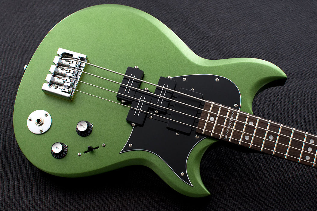 Reverend Mike Watt Wattplower Mark II Emerald Green Bass Guitar