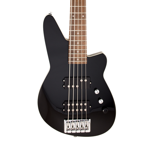 Reverend Mercalli 5 String Electric Bass Guitar Midnight Black