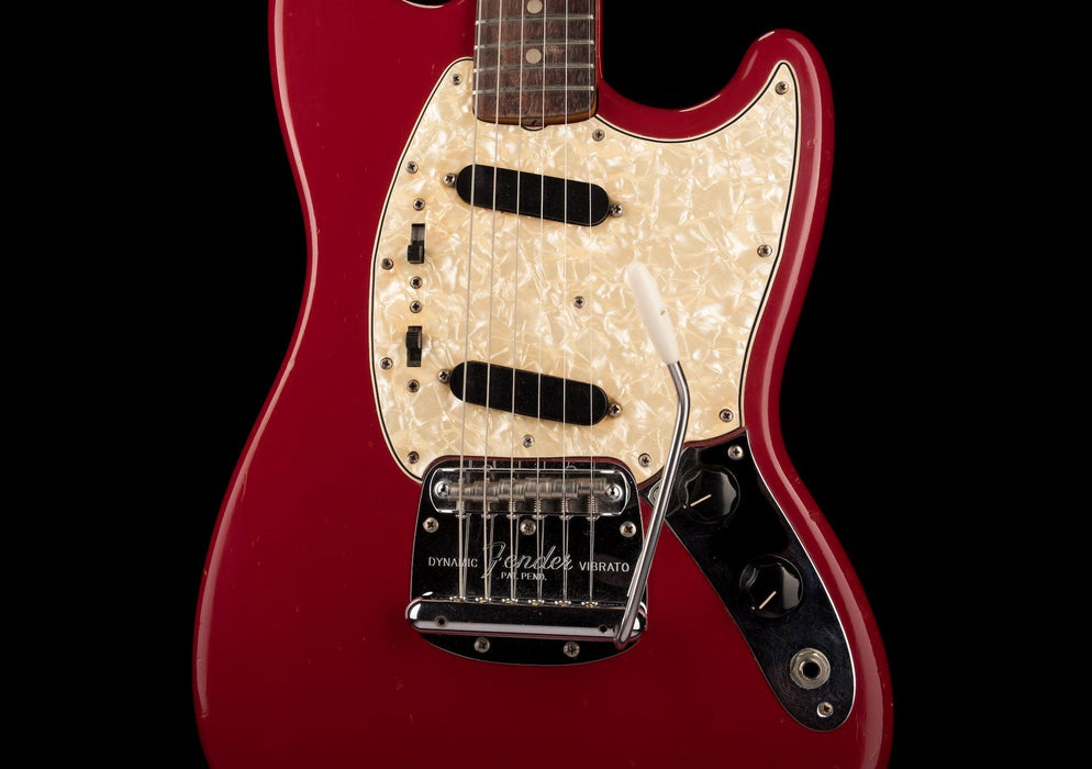 Vintage 1966 Fender Mustang Dakota Red with OHSC