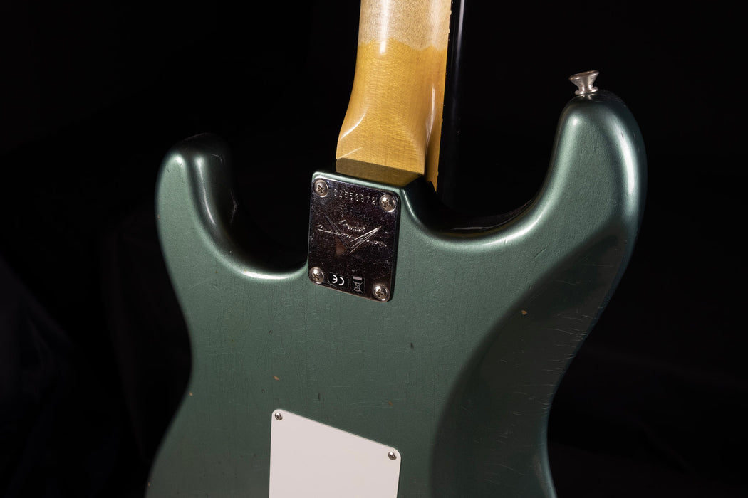 Fender Custom Shop 1963 Stratocaster Journeyman Relic Faded Aged Sherwood Green Metallic