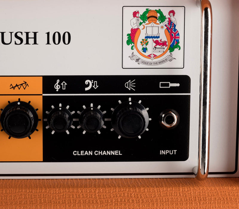 Used Orange Crush Super 100 Orange Guitar Amp Head