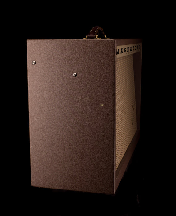 Pre Owned Magnatone Twilighter Stereo 2x12 Brown Guitar Amp Combo