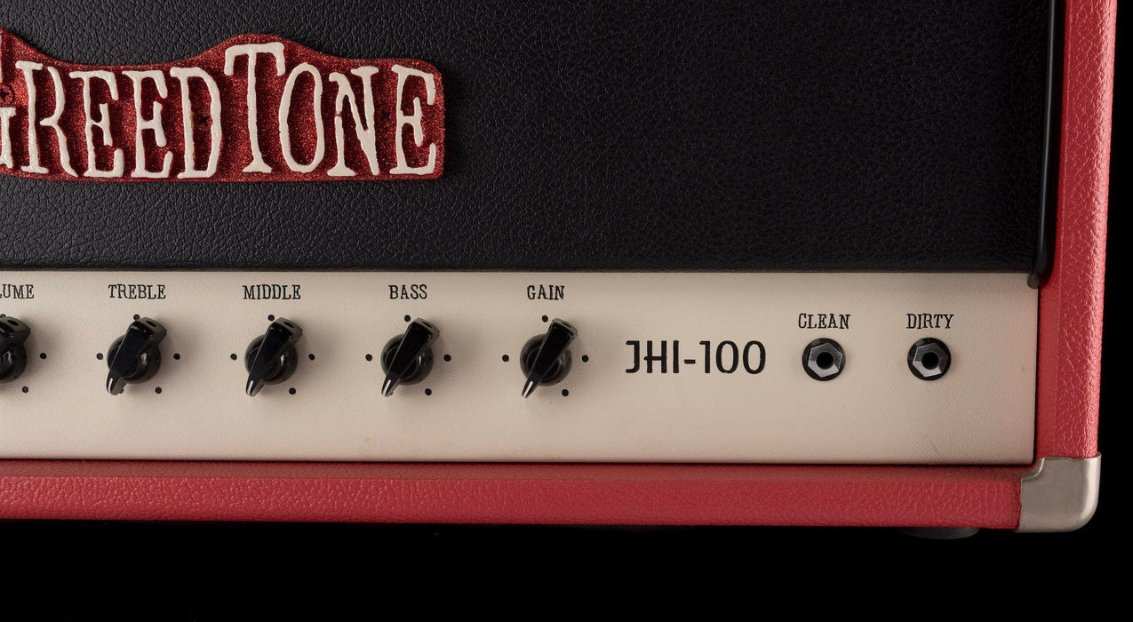 Pre-Owned Greedtone JHI-100 EL34 Tube Head and Matching RG 212 Cabinet