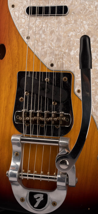 Fender Custom Shop 1968 Telecaster Thinline Journeyman Relic 3-Color Sunburst