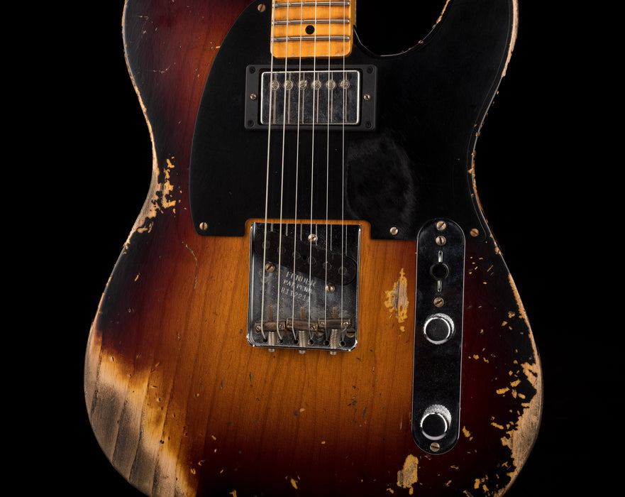 Used Fender Custom Shop Limited Edition 1951 Telecaster HS Heavy Relic Wide Fade 2-Tone Sunburst with OHSC