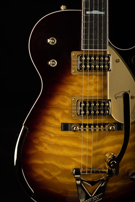 Gretsch Custom Shop Masterbuilt Stephen Stern 1959 Penguin Quilt Maple Top NOS 2-Tone Sunburst