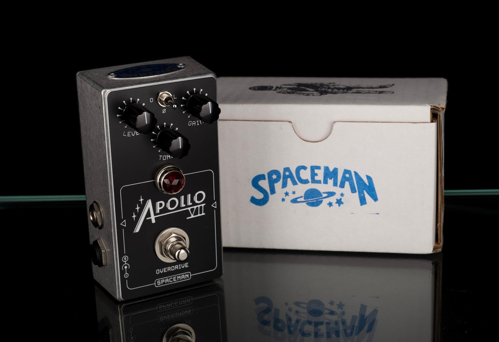 Used Spaceman Apollo VII Overdrive Guitar Effect Pedal With Box