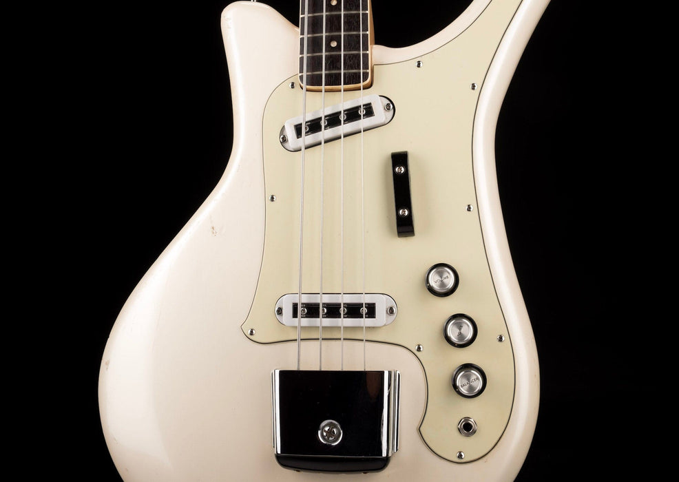 Vintage 1968 Yamaha SB-5A White “Flying Samurai” Bass