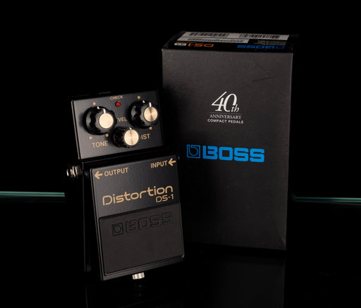 boss pedal limited edition Used Boss Limited Edition 40th Anniversary DS-1 Distortion Guitar Effe — Truetone Music