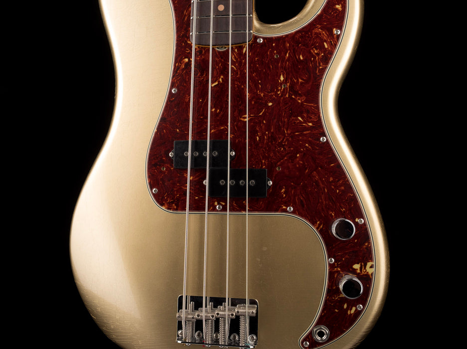 Fender Custom Shop 1964 Precision Bass Closet Classic Aztec Gold With Case