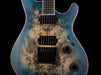 Mayones Regius 4Ever 6 String 3A Grade Eye Poplar Top Jeans Black Three Tone Blue Burst Satine Finish