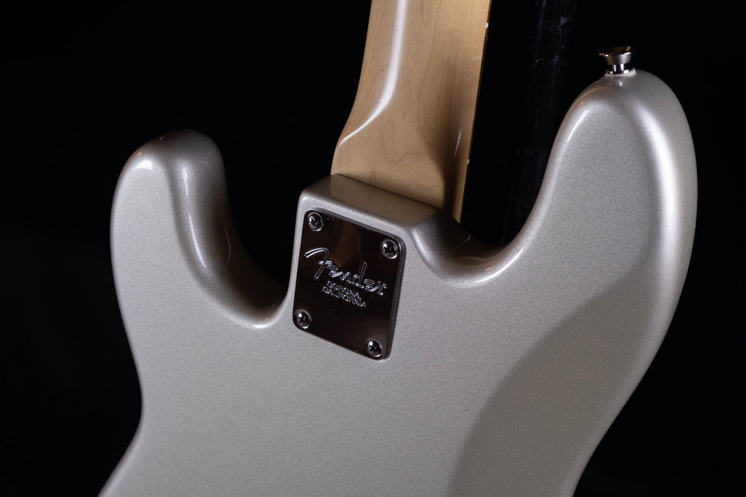 Used Fender 2005 Fender American Series Precision Bass Chrome Silver With OHSC