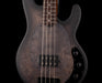 Sterling by Music Man StringRay Ray34 Poplar Burl Top Trans Black Satin