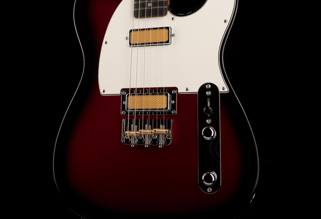 Used Fender Gold Foil Telecaster Candy Apple Burst With Gig Bag