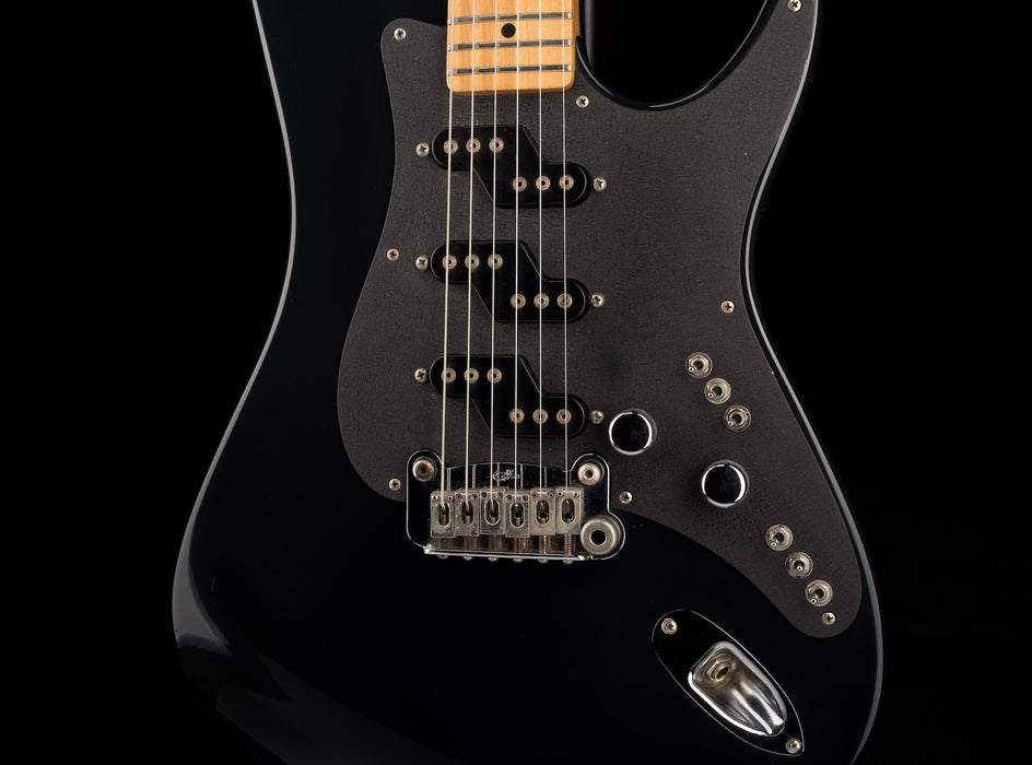 Pre Owned G&L 1990/1991 Comanche VI Black Electric Guitar With OHSC