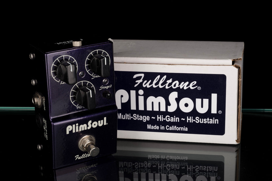 Used Fulltone PlimSoul Overdrive/Distortion Guitar Effect Pedal With Box