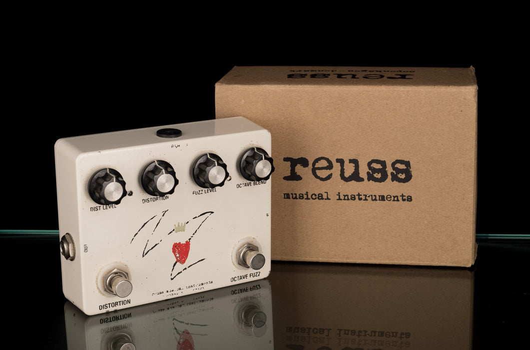 Used Reuss RSH-03 Rowland S. Howard Distortion/Fuzz Guitar Effect Pedal With Box