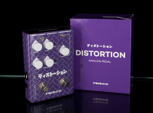 Used Teisco Distortion Guitar Effect Pedal With Box