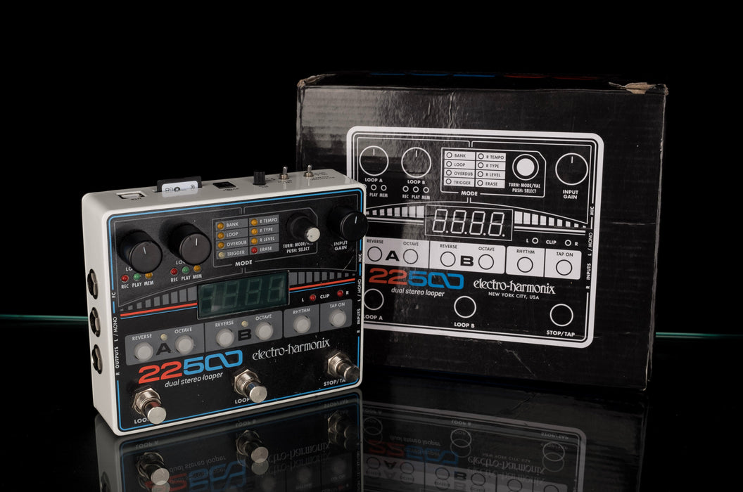 Used Electro Harmonix 22500 Stereo Looper Pedal With Box
