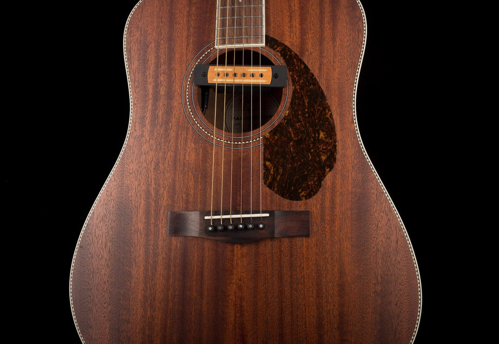 Used Fender Parmaount PM-1 Dreadnought All Mahogany with Mesquire Humbucking Pickup with Gig Bag3