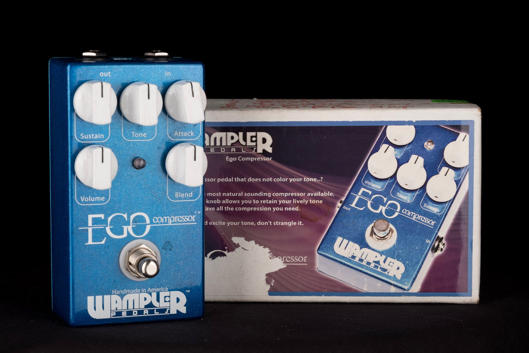Used Wampler Ego Compressor Guitar Effect Pedal With Box