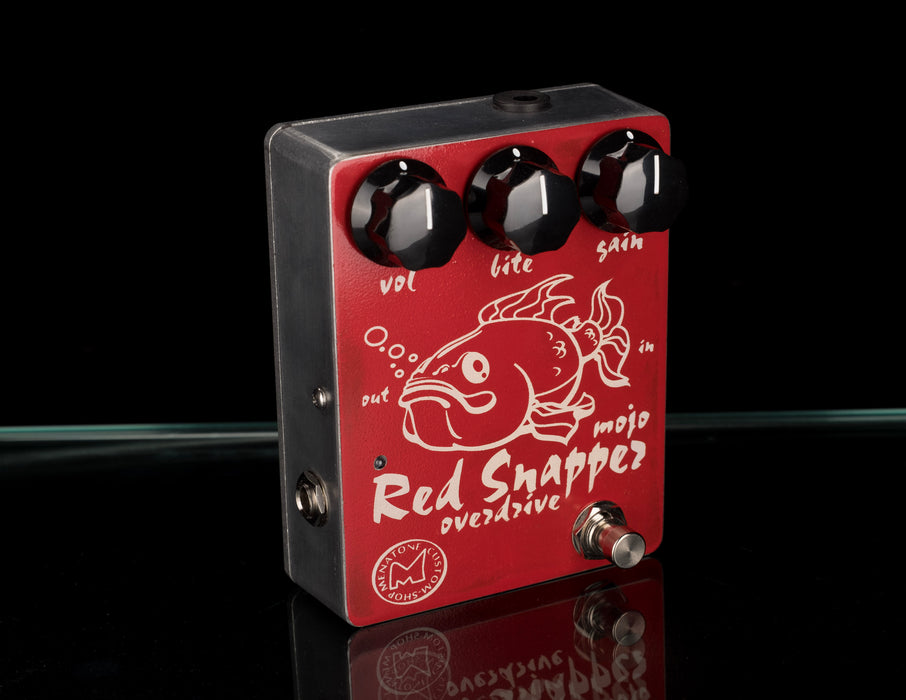 Menatone 3 Knob Red Snapper Mojo Big Box Overdrive Guitar Effect Pedal