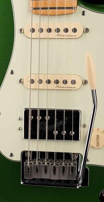 Used Fender Player Plus Stratocaster HSS Cosmic Jade with Gig Bag Serial # MX21077953