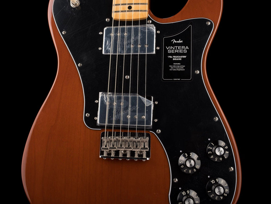 Used Fender Vintera 70's Tele Deluxe Mocha with Gig Bag