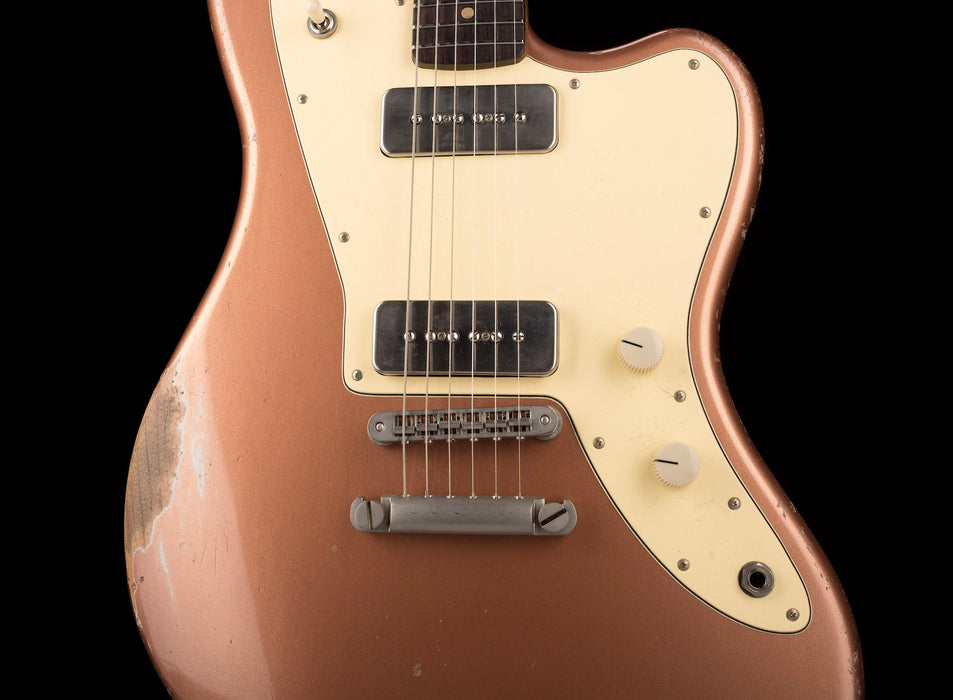 Fano Oltre Series JM6 P90 Heavy Distress Copper with Gig Bag