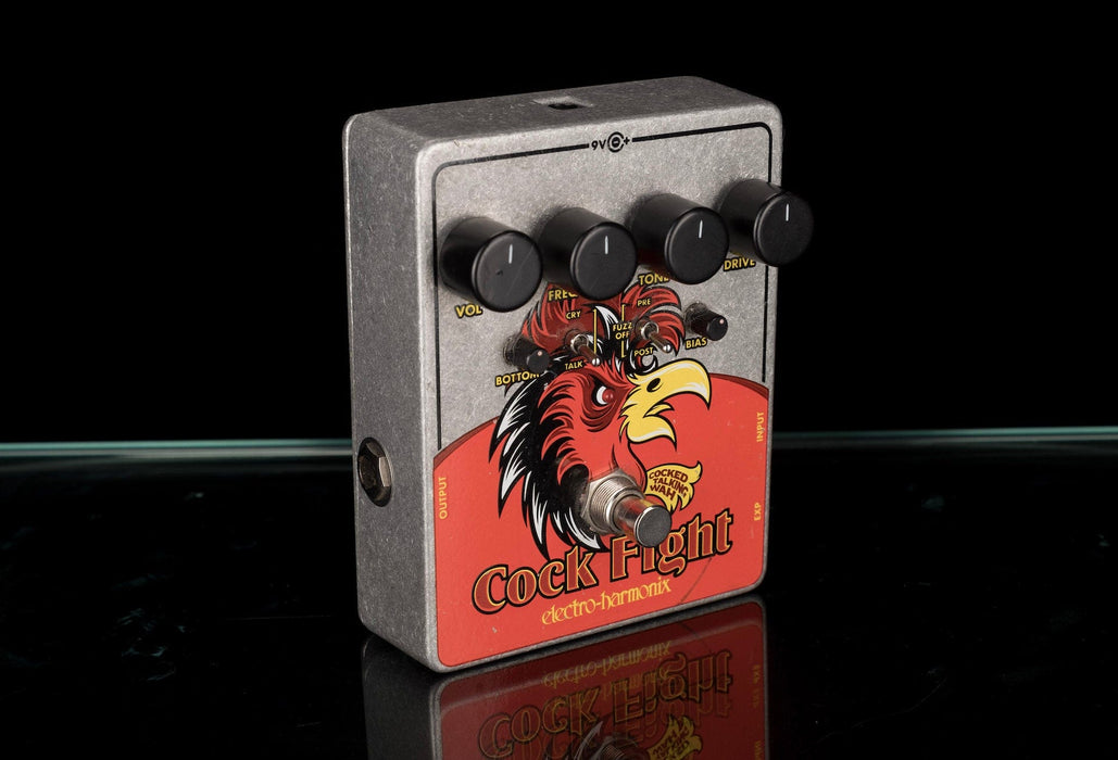 cock pedal Used Electro-Harmonix Cock Fight Cocked Talking Wah and Fuzz Pedal — Truetone Music