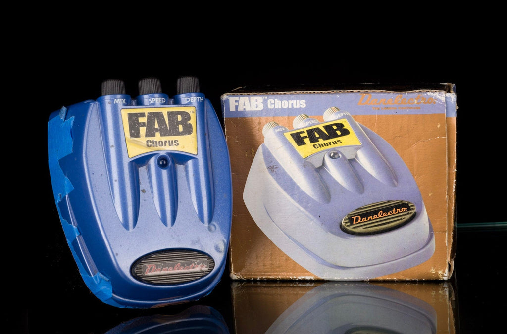 Used Danelectro Fab Chorus Guitar Effect Pedal With Box — Truetone Music