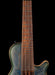Mayones Cali4 Bass 17.5" Scale Maple TEW Top/Swamp Ash Body Trans Blue Denim Finish with Case