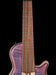 Mayones Cali4 Bass 17.5" Scale 3A Flamed Maple Top/Swamp Ash Body Techno Ultra-Violet Burst Finish with Case