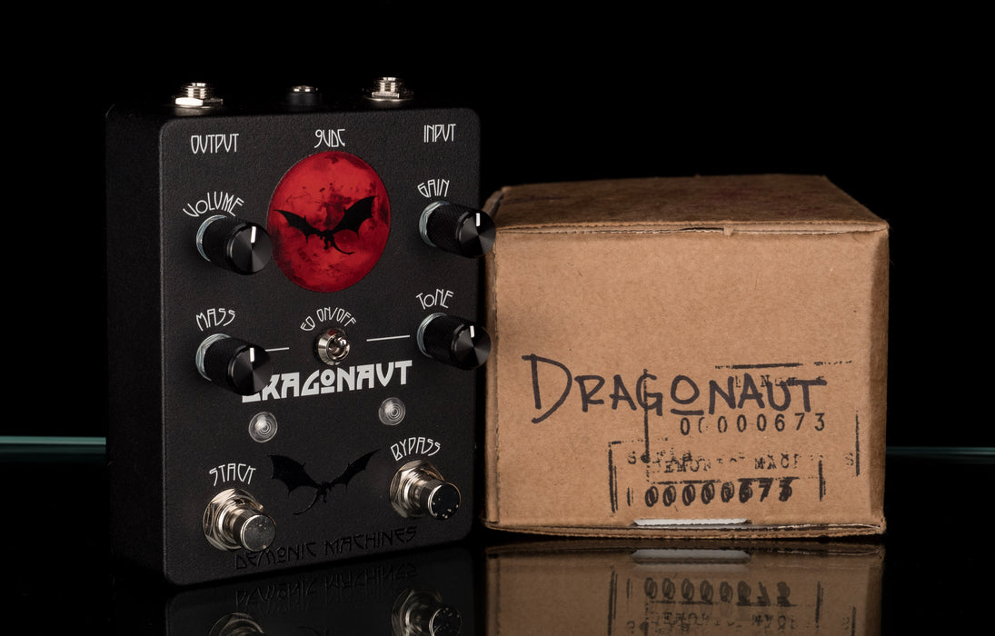 Demonic Machines Dragonaut Doom Fuzz Guitar Effect Pedal